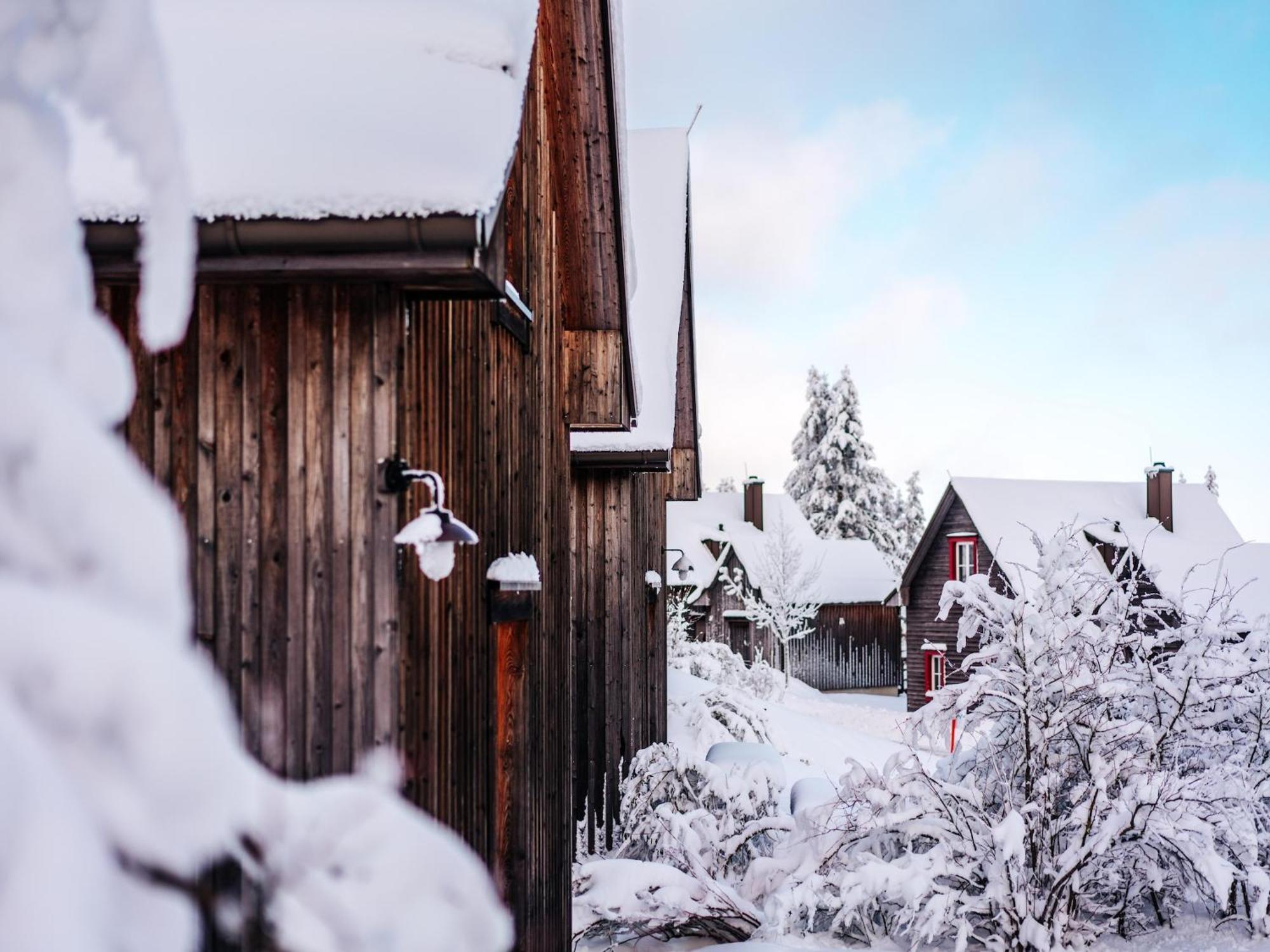 Semi Detached Houses Turf House Torfhaus Exterior foto