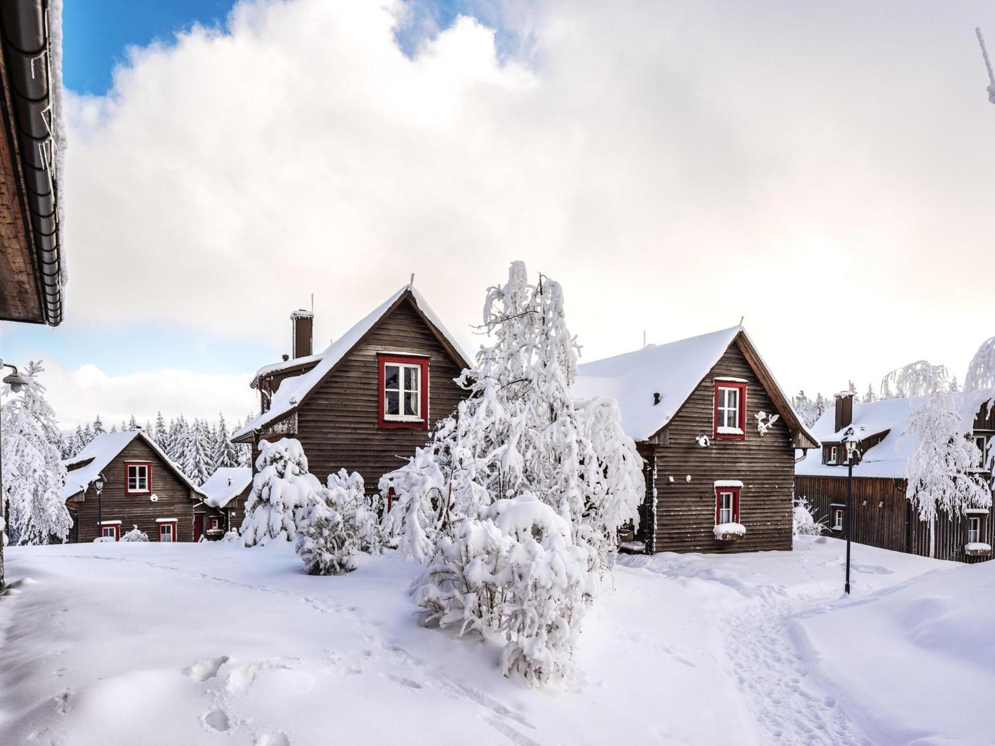Semi Detached Houses Turf House Torfhaus Exterior foto