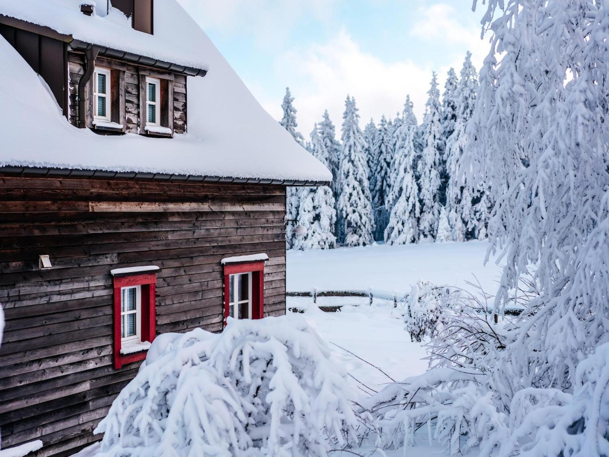 Semi Detached Houses Turf House Torfhaus Exterior foto